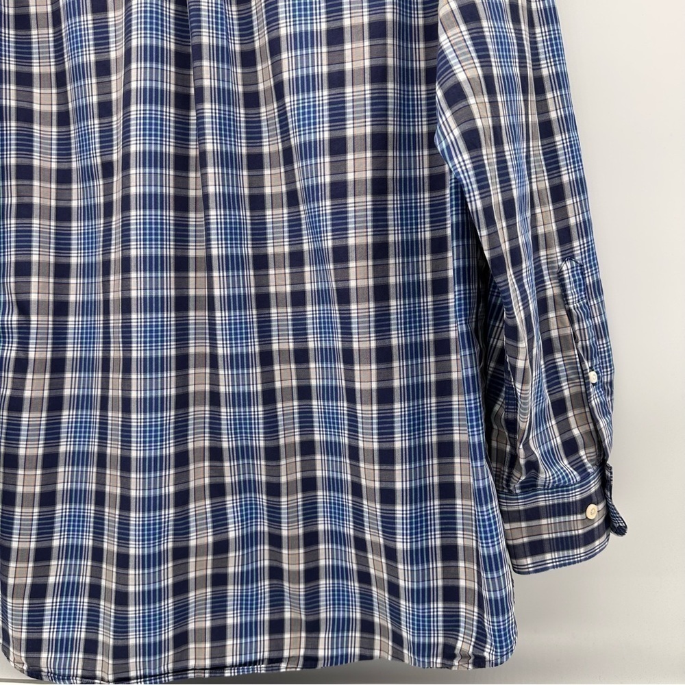 Peter Millar Plaid Long Sleeve Button Down Shirt Size‎ XL - Picture 8 of 13